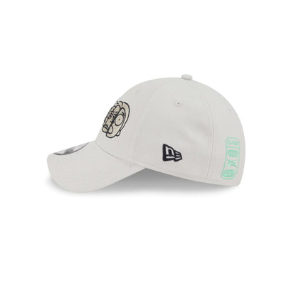 Pictured is this Rick And Morty 9FORTY Adjustable cap in Cream. 5