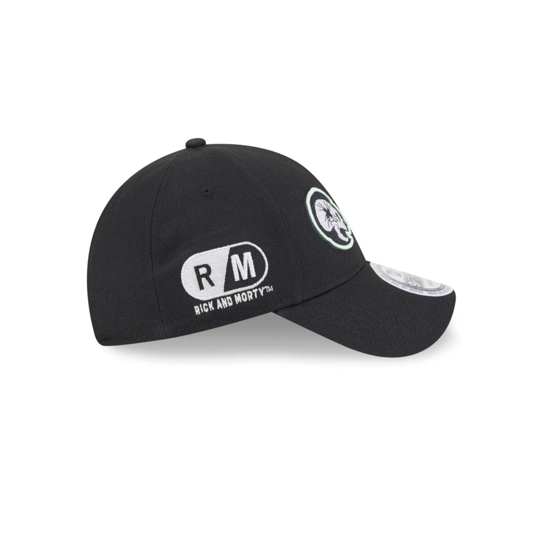 Pictured is this  Rick And Morty 9FORTY Adjustable cap in black. 5