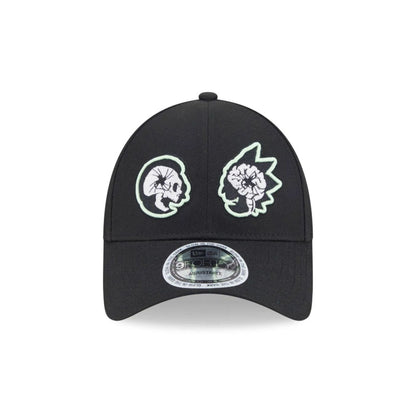 Pictured is this  Rick And Morty 9FORTY Adjustable cap in black. 2