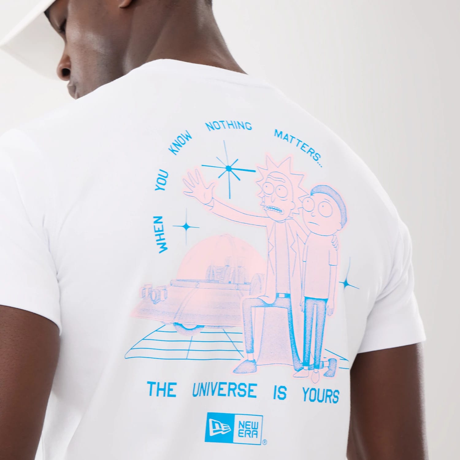 The model is wearing this Rick And Morty T-Shirt in white. 4