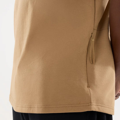 The model is wearing this New Era Outdoor Fishing T-Shirt in Beige. 7