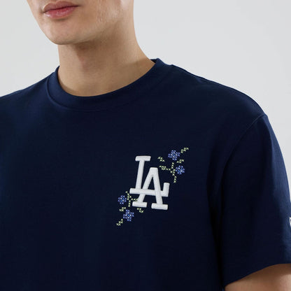 The model is wearing this MLB Garden LA Dodgers T-Shirt in blue. 3