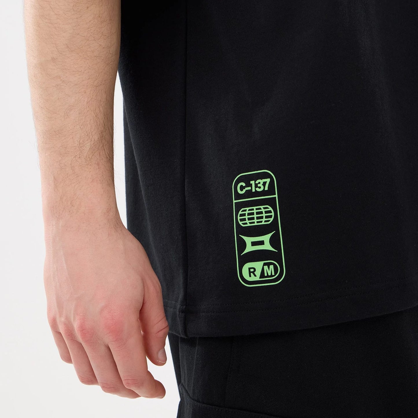 The model is wearing this Rick And Morty X-Ray T-Shirt in black. 5