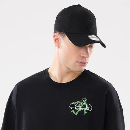 The model is wearing this Rick And Morty X-Ray T-Shirt in black. 7