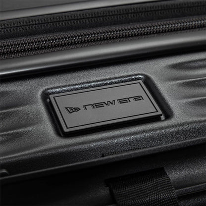 Pictured is this New Era Wheeled Cabin Case in black. 12