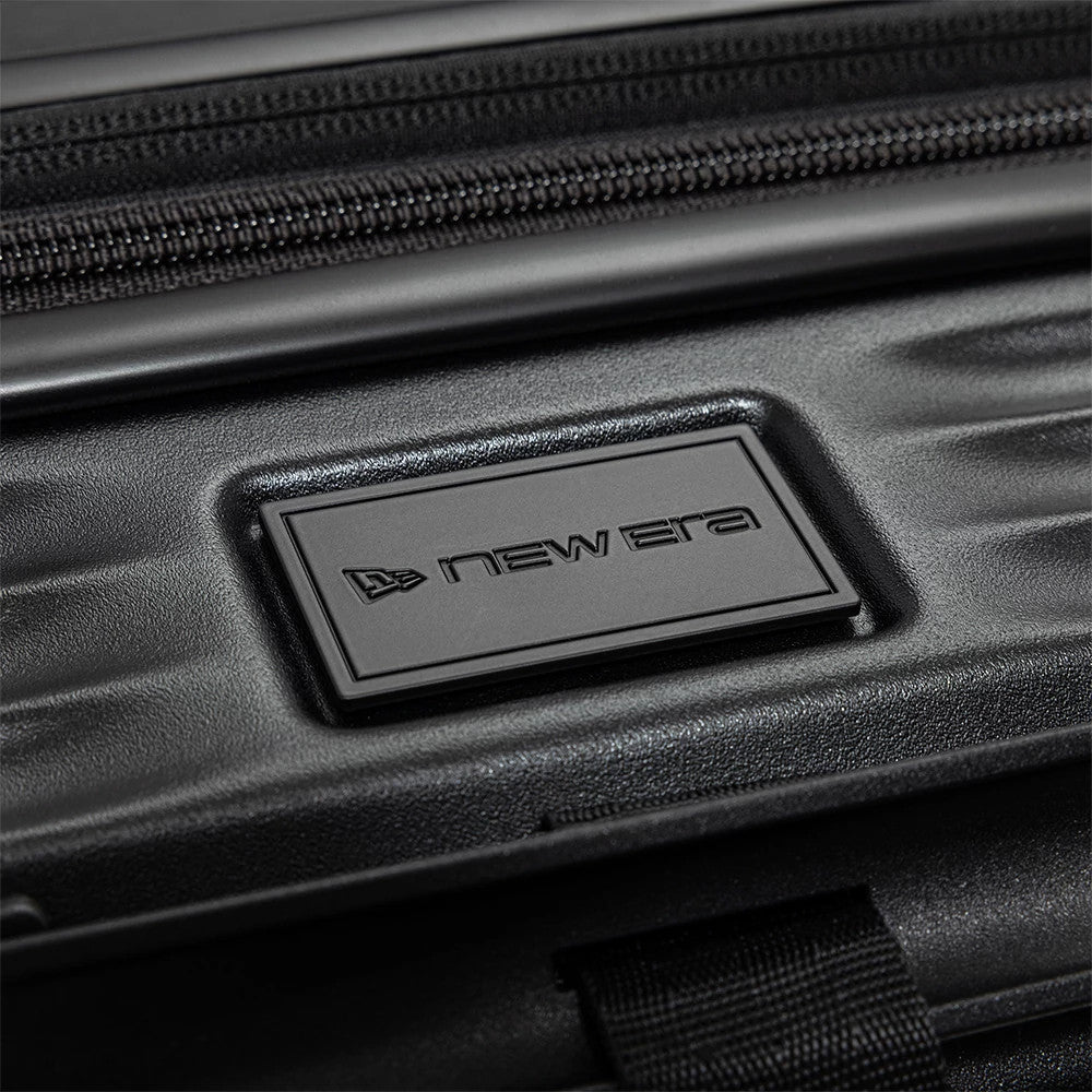 Pictured is this New Era Wheeled Cabin Case in black. 12