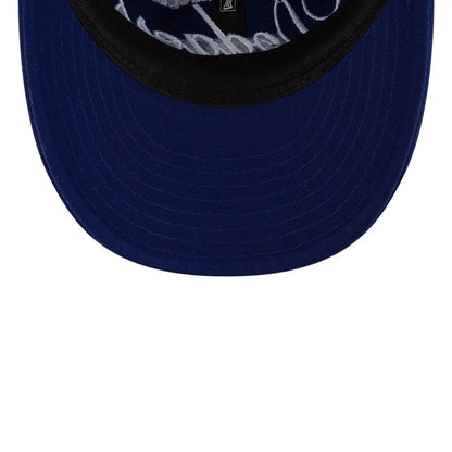Pictured is this Thisisneverthat X MLB LA Dodgers Retro Crown 9FIFTY cap in dark blue. 7