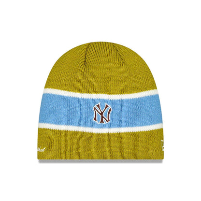 Pictured is this Thisisneverthat X MLB New York Yankees Beanie hat in green. 1