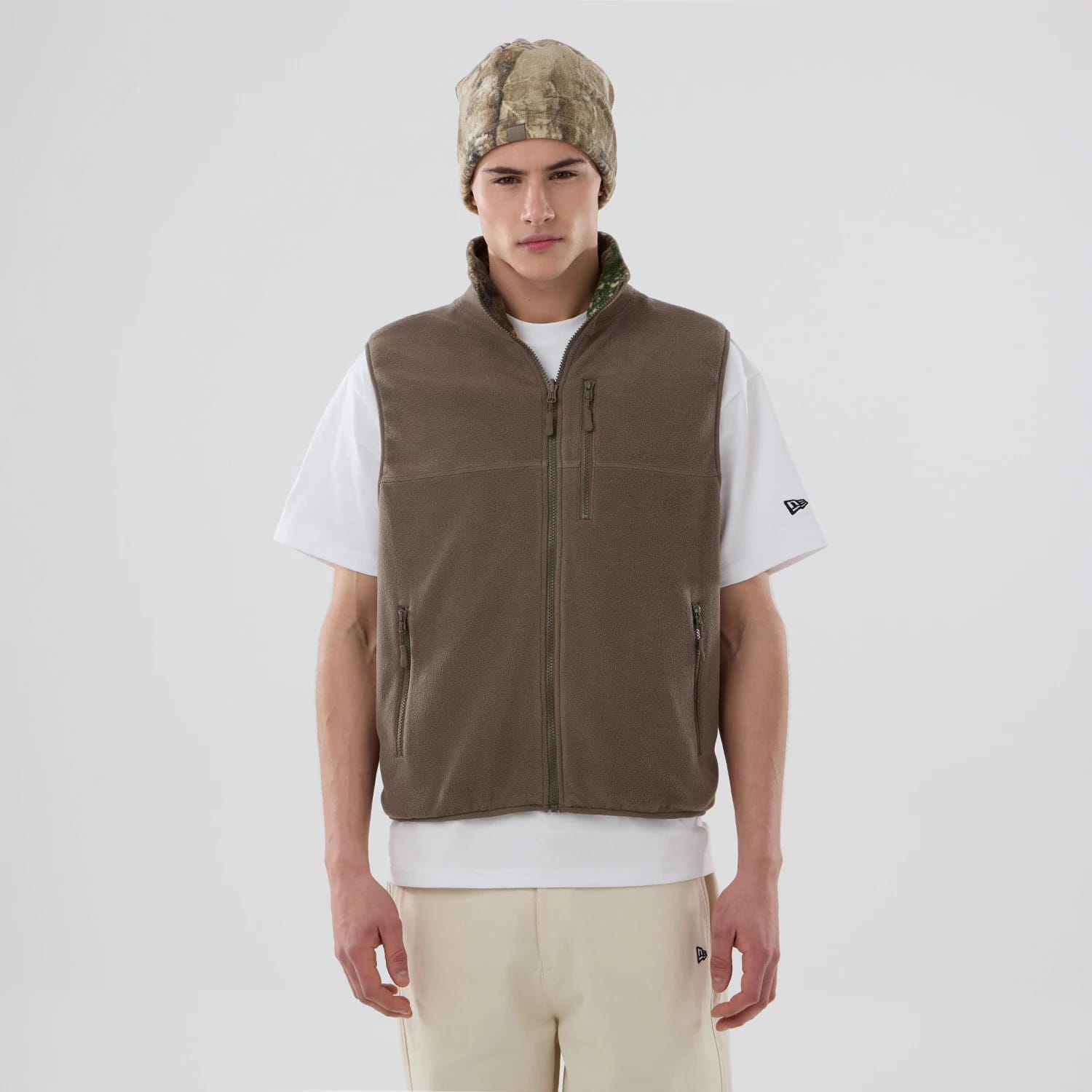 Thisisneverthat X New Era Revolution Fleece Real Tree Vest | NEC EU