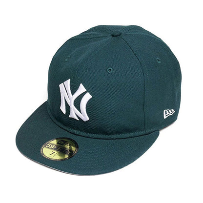 Pictured is this MLB Reserve New York Yankees 59FIFTY Fitted cap in dark green. 1