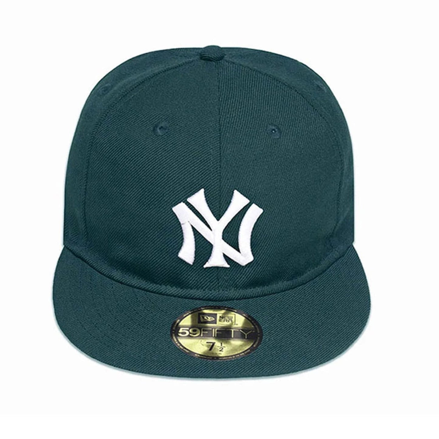 Pictured is this MLB Reserve New York Yankees 59FIFTY Fitted cap in dark green. 3
