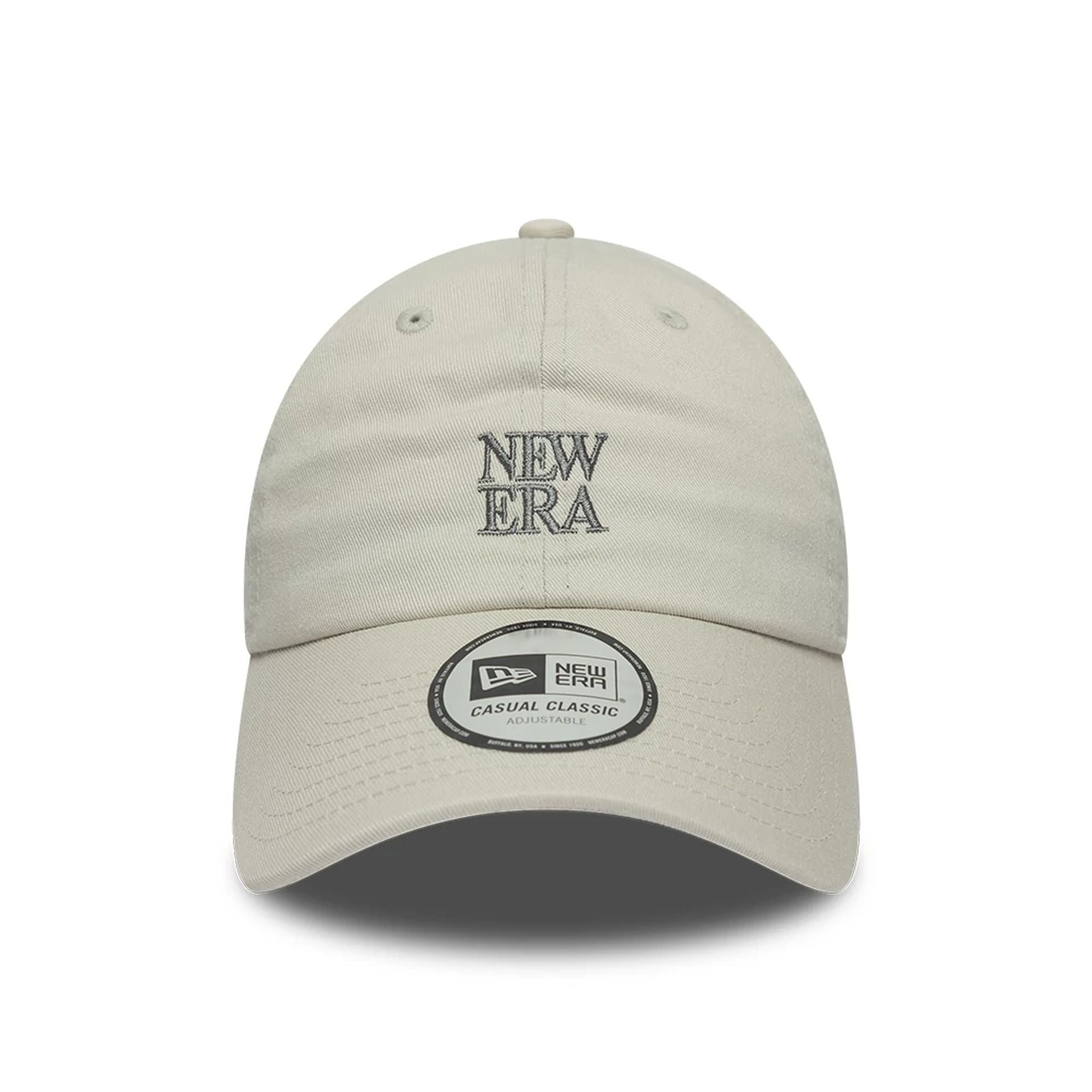 Pictured is this New Era Square Logo Casual Classic cap in Cream . 2