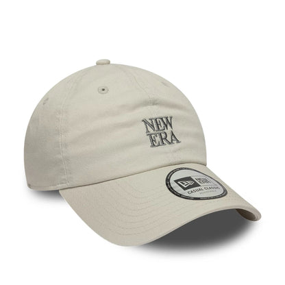 Pictured is this New Era Square Logo Casual Classic cap in Cream . 3
