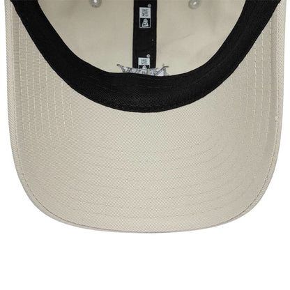 Pictured is this New Era Square Logo Casual Classic cap in Cream . 7