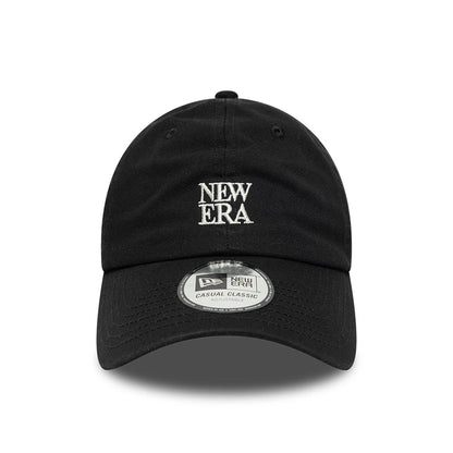 Pictured is this New Era Square Logo Casual Classic cap in black. 2