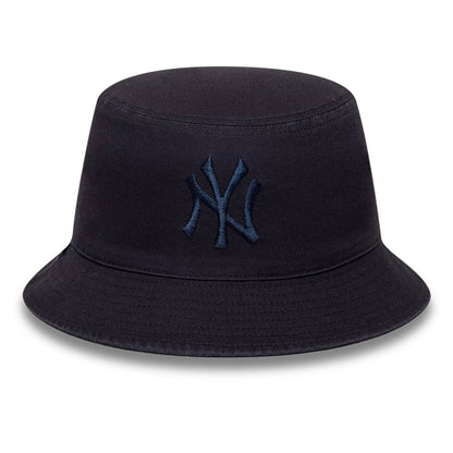 Pictured is this MLB New York Yankees Reversible Bucket hat in navy. 4