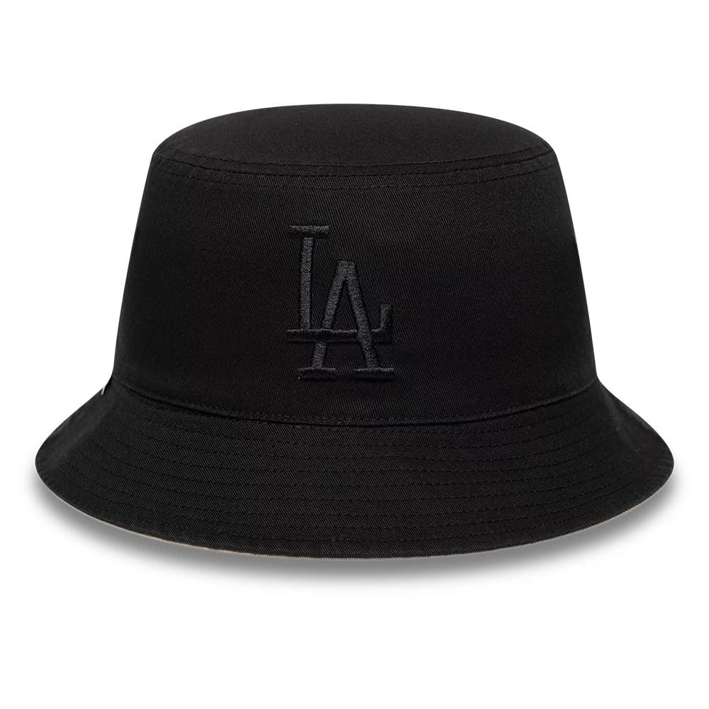 Pictured is this MLB LA Dodgers Reversible Bucket hat in black. 6