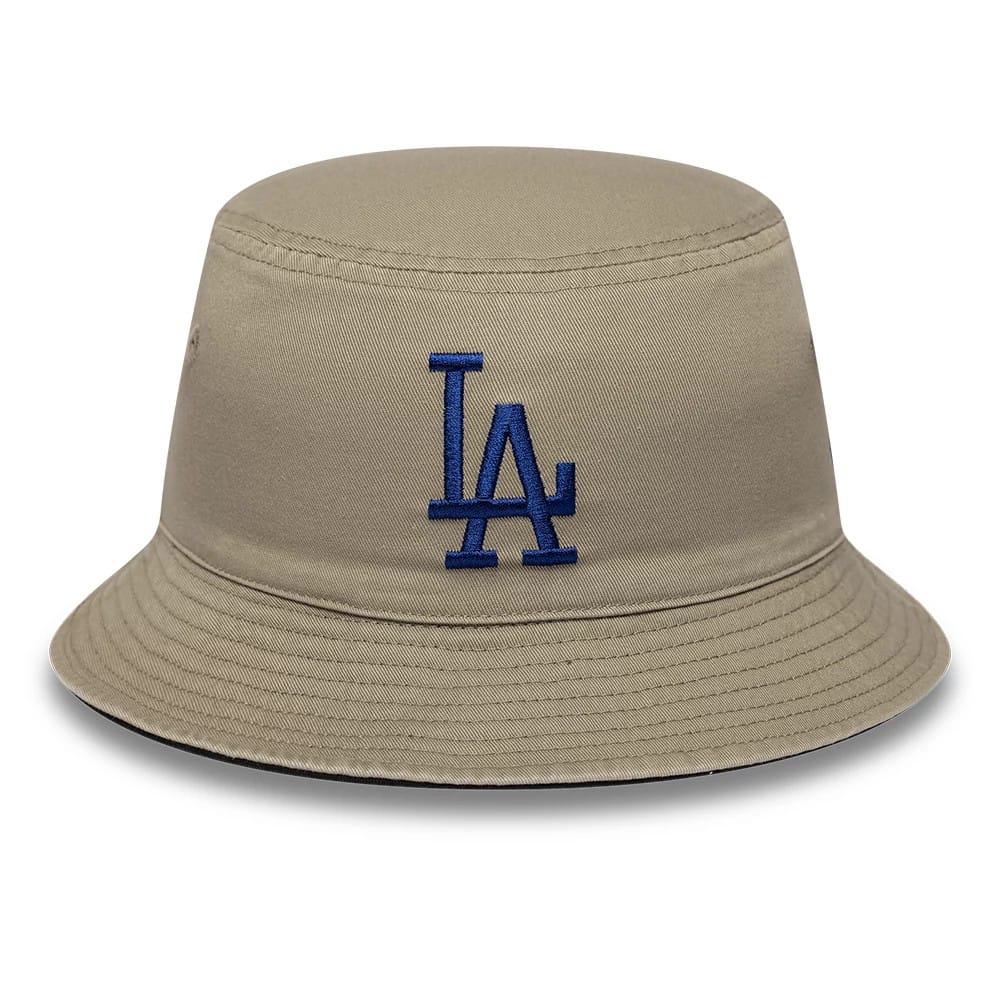 Pictured is this MLB LA Dodgers Reversible Bucket hat in black. 3