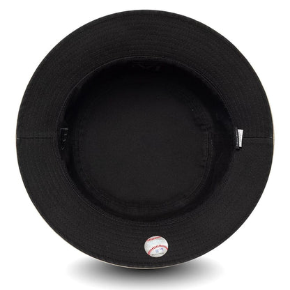 Pictured is this MLB LA Dodgers Reversible Bucket hat in black. 9