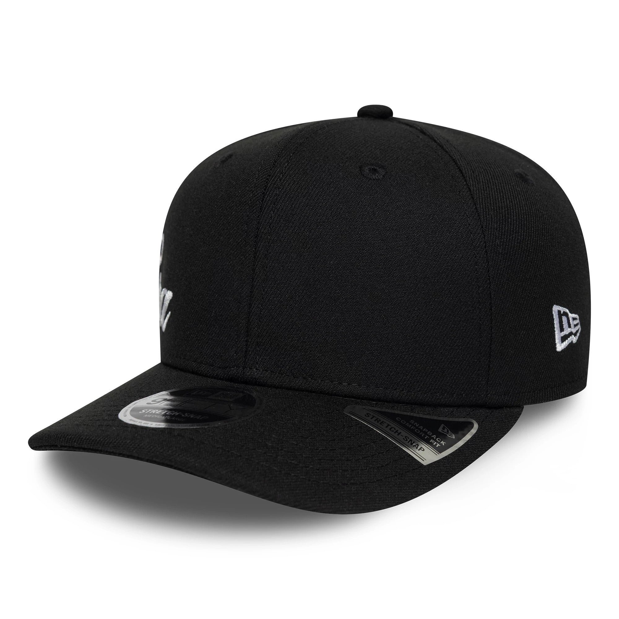 New Era Big Script Black 9FIFTY Stretch Snap Cap | NEC EU