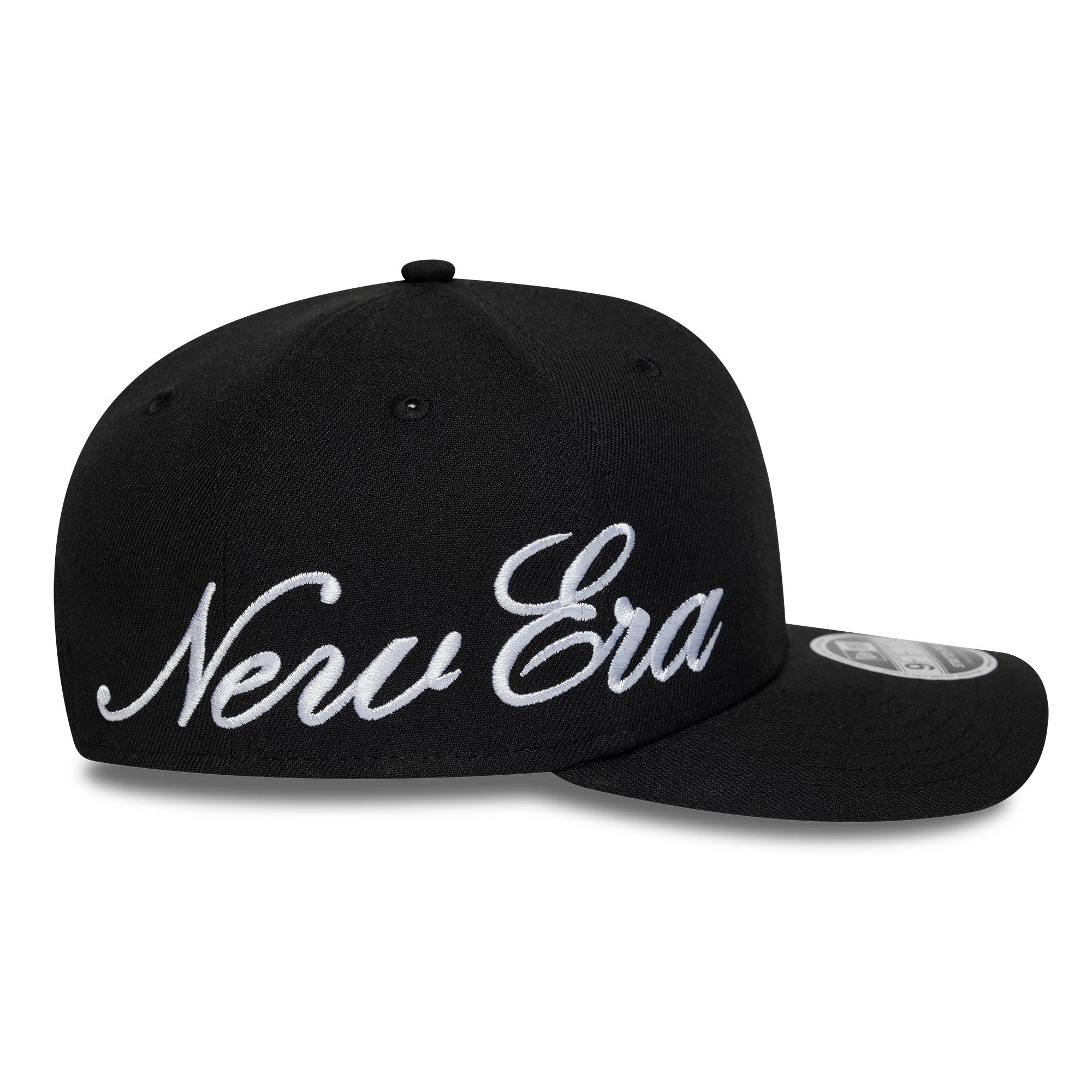 New Era Big Script Black 9FIFTY Stretch Snap Cap | NEC EU
