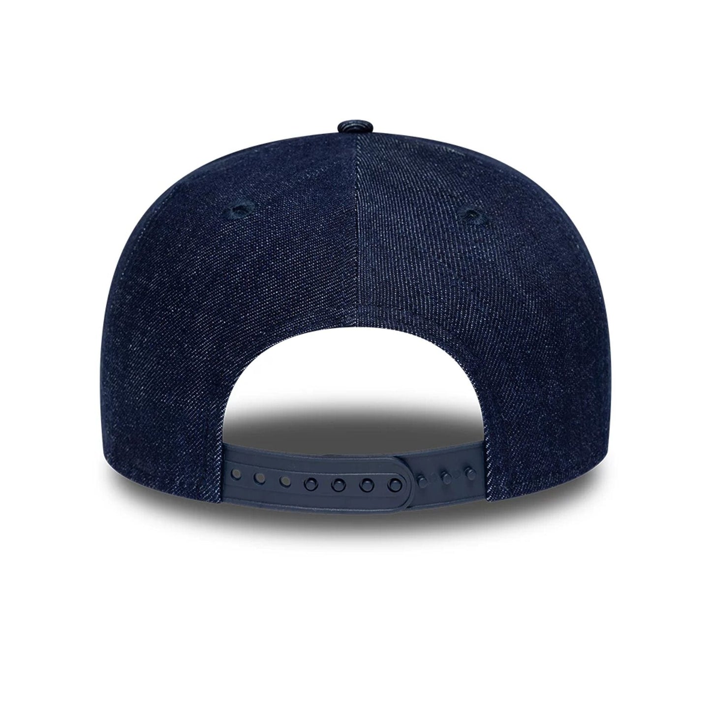 Pictured is this MLB Denim LA Dodgers 9FIFTY Snapback cap in navy. 6