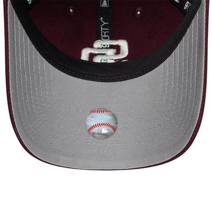 Pictured is this MLB San Diego Padres 9FORTY Unstructured cap in dark purple. 2