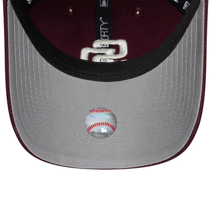 Pictured is this MLB San Diego Padres 9FORTY Unstructured cap in dark purple. 2