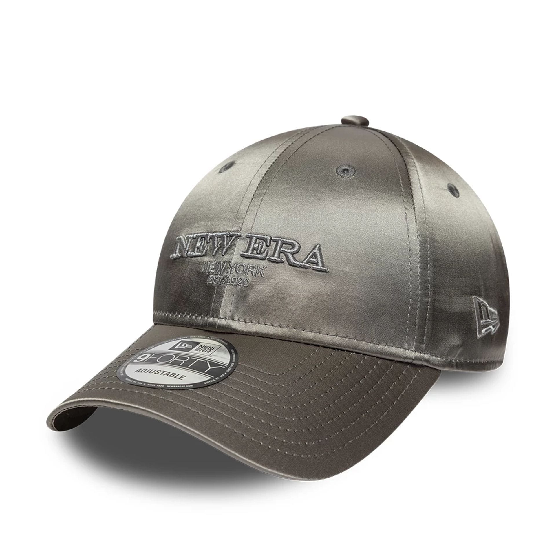New Era Satin Grey 9FORTY Cap | NEC EU