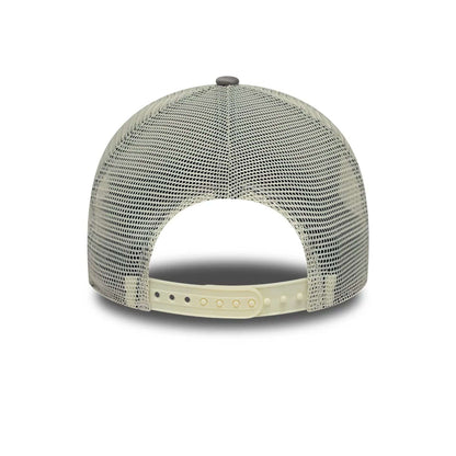 Pictured is this New Era Circle 9FORTY A-Frame Trucker cap in grey. 6