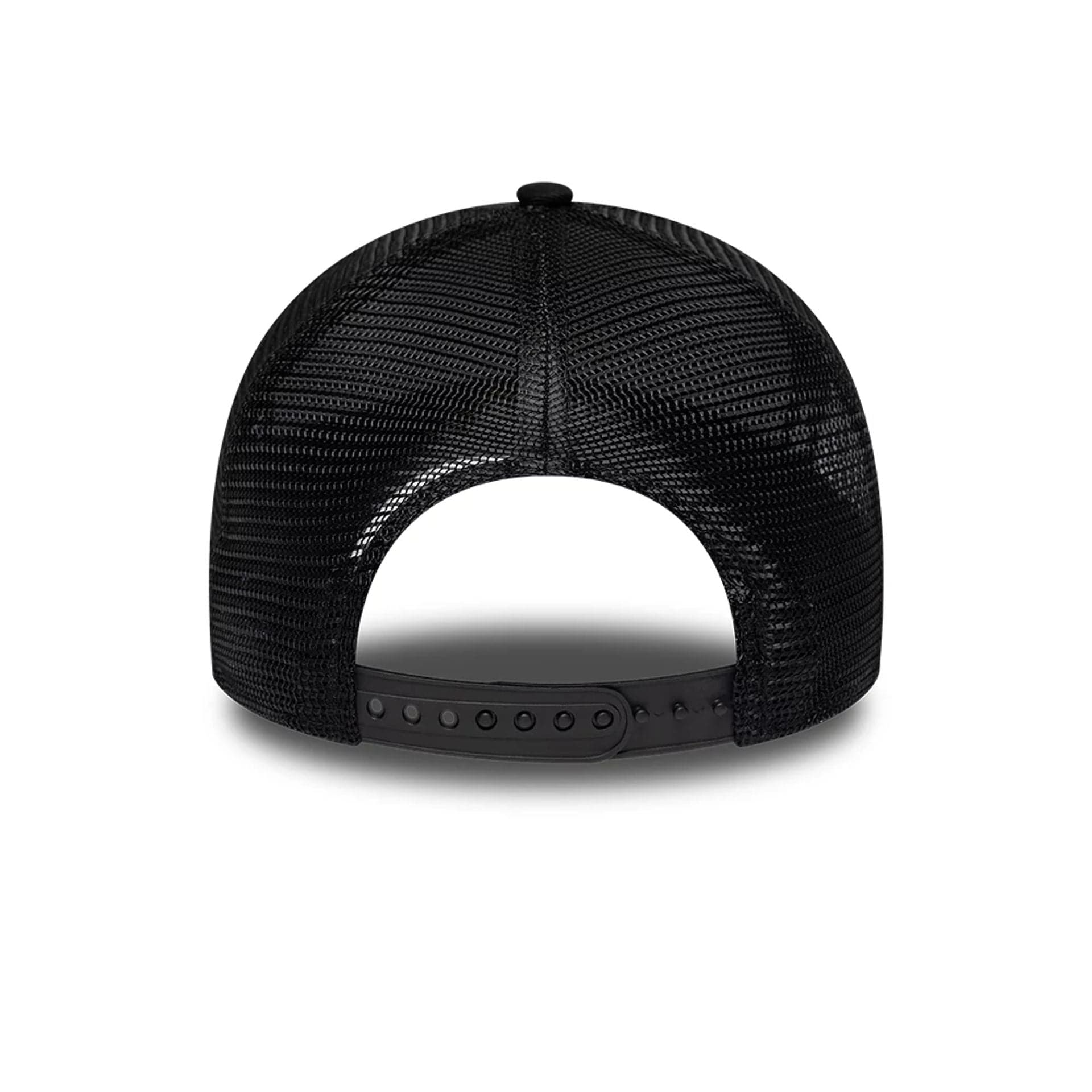 Pictured is this New Era Circle 9FORTY A-Frame Trucker cap in black. 6