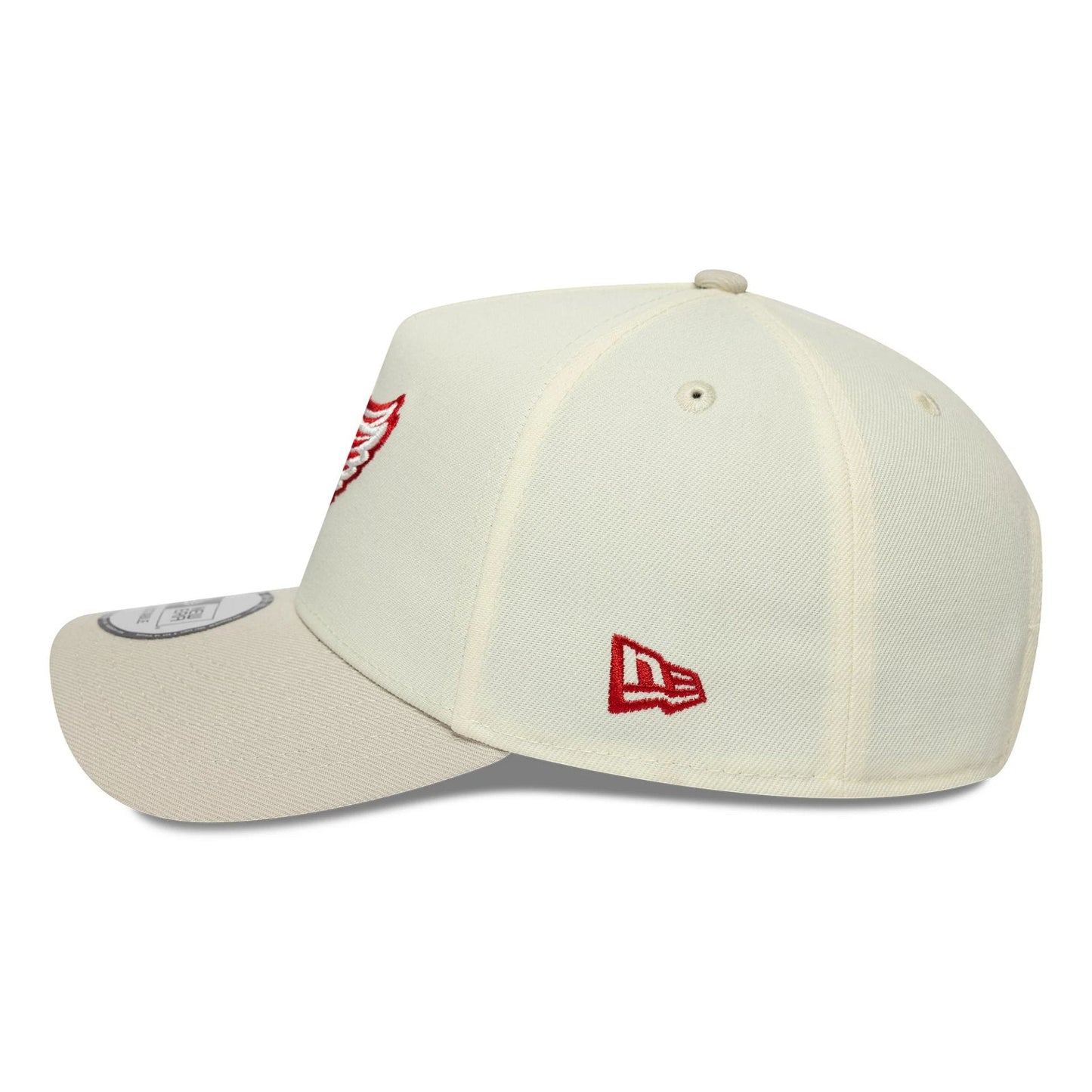 Pictured is this NHL Detroit Red Wings 9FORTY A-Frame cap in Cream. 5