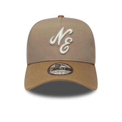 Pictured is this MLB Mocha Mousse 9FORTY A-Frame Adjustable cap in multi. 2