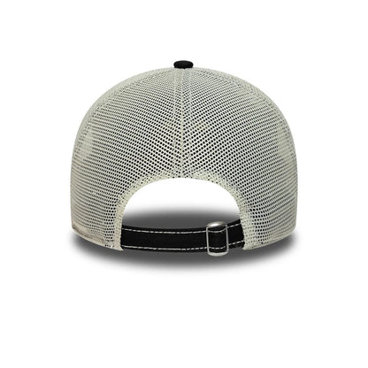 Pictured is this New Era Tagging Logo 9TWENTY Trucker cap in black. 6