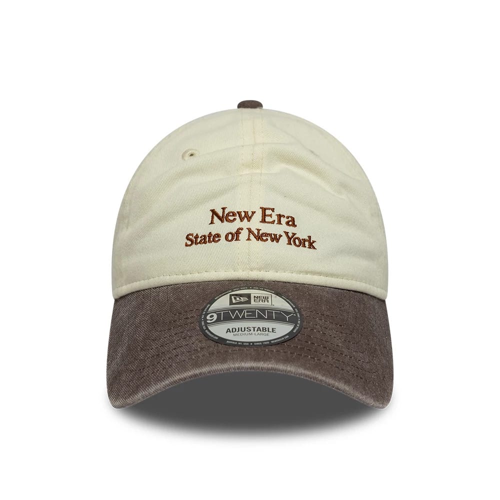 Pictured is this New Era State Of New York 9TWENTY cap in Cream. 2