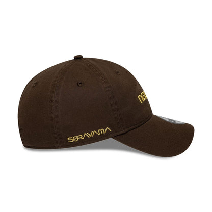 Pictured is this Hajime Sorayama X New Era 9TWENTY cap in dark brown. 4