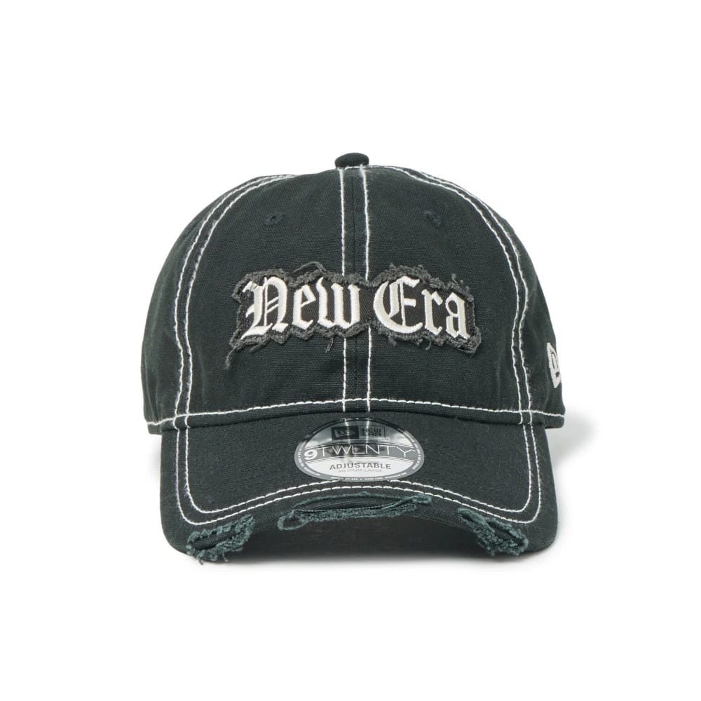 Pictured is this New Era Duck Patch 9TWENTY cap in black. 2