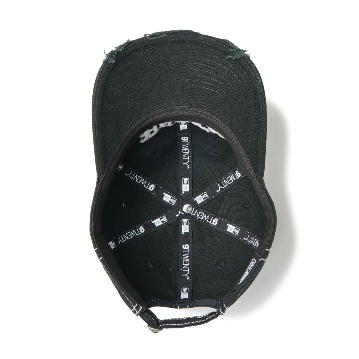 Pictured is this New Era Duck Patch 9TWENTY cap in black. 10