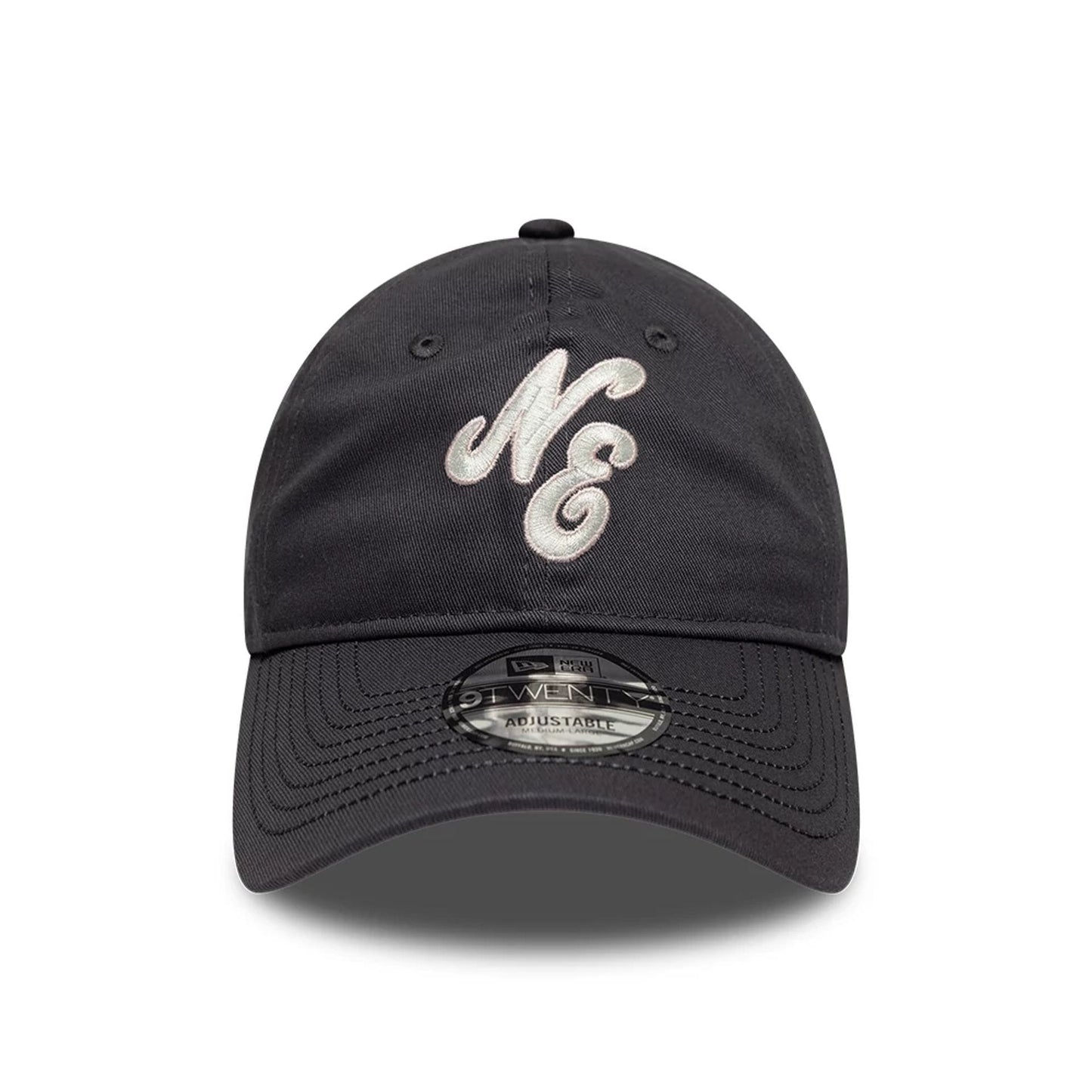 Pictured is this New Era Sakura Nagashi 9TWENTY cap in dark grey. 3