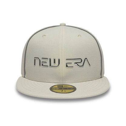 Pictured is this Hajime Sorayama X New Era 59FIFTY Fitted cap in Cream. 4