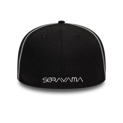 Pictured is this Hajime Sorayama X New Era 59FIFTY Fitted cap in black. 3