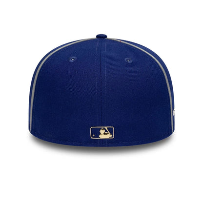 Pictured is this Hajime Sorayama X MLB LA Dodgers 59FIFTY Fitted cap in Dark Blue. 7