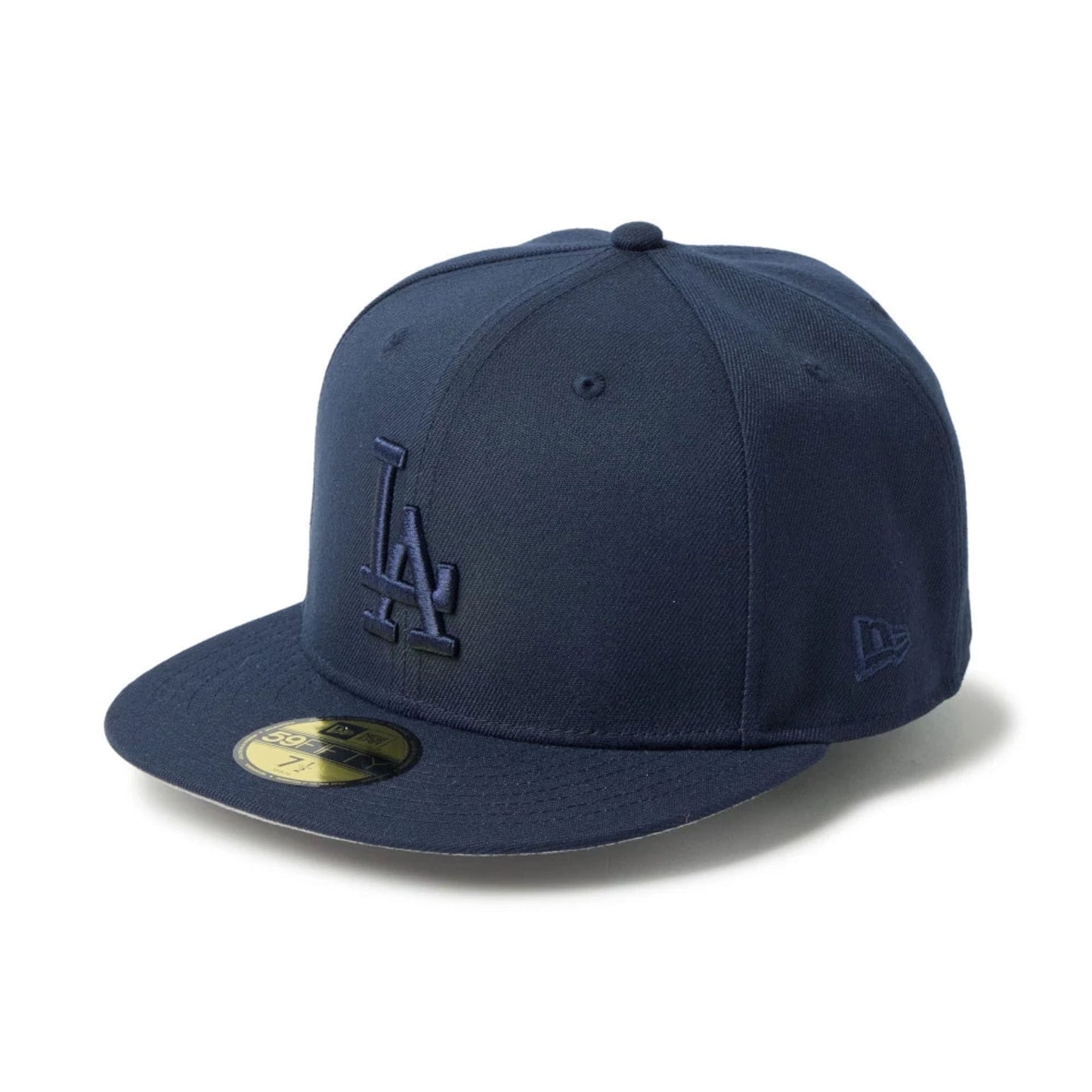 Pictured is this MLB LA Dodgers 59FIFTY Fitted cap in navy. 10