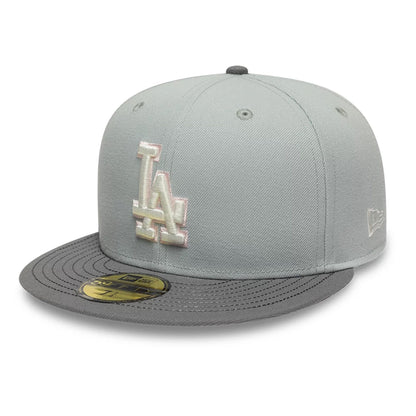 Pictured is this MLB Sakura Nagashi LA Dodgers 59FIFTY Fitted cap in grey. 4