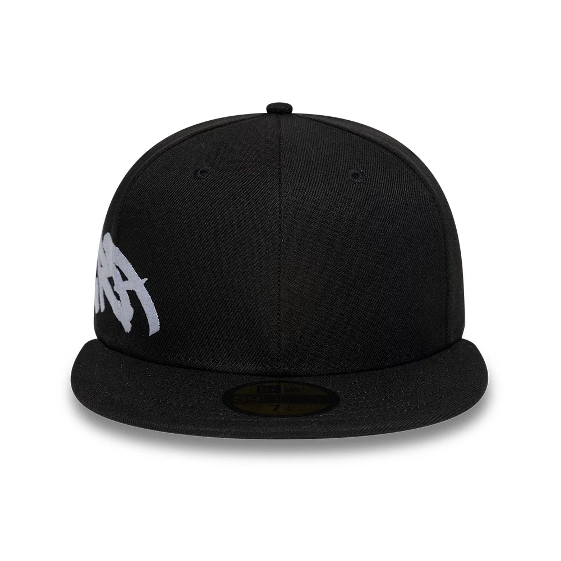 Pictured is this New Era Essential Tagging 59FIFTY Fitted cap in black. 2