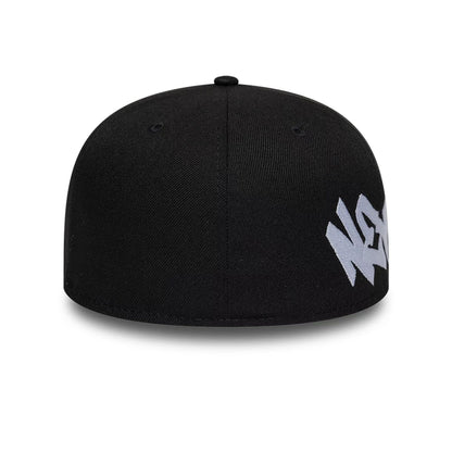 Pictured is this New Era Essential Tagging 59FIFTY Fitted cap in black. 5