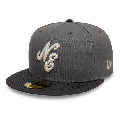 Pictured is this New Era Sakura Nagashi 59FIFTY Fitted cap in grey. 6