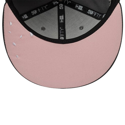 Pictured is this New Era Sakura Nagashi 59FIFTY Fitted cap in grey. 2