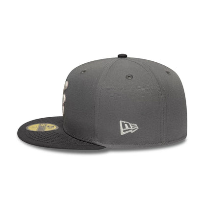 Pictured is this New Era Sakura Nagashi 59FIFTY Fitted cap in grey. 7