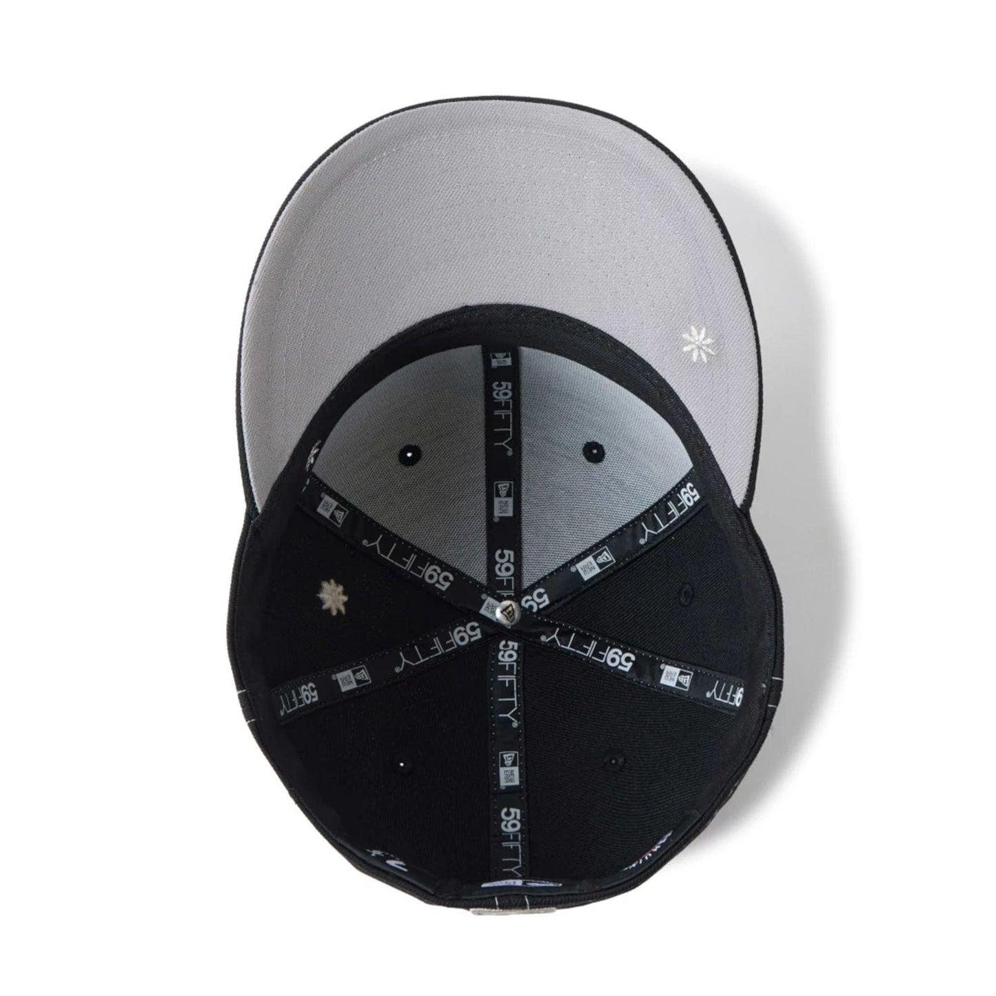 Pictured is this MLB Floral LA Dodgers 59FIFTY Fitted cap in black. 3